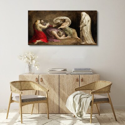 Foto auf leinwand Ein Geist im Angesicht der Tragödie