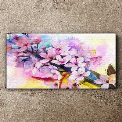 Foto auf leinwand Florale Farbexplosion