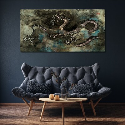 Foto auf leinwand Asiatischer Fantasy-Drache