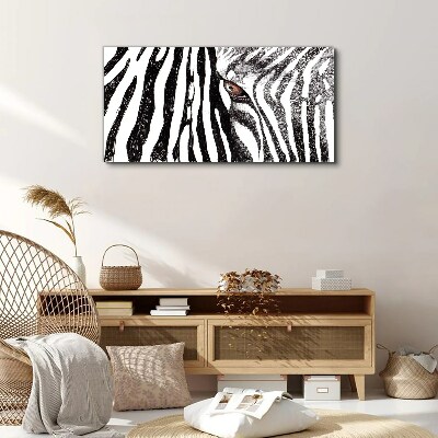 Foto auf leinwand tierische Zebrastreifen