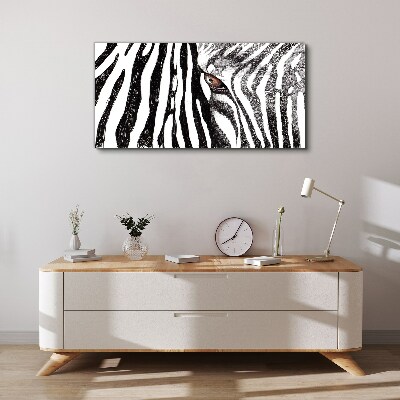 Foto auf leinwand tierische Zebrastreifen