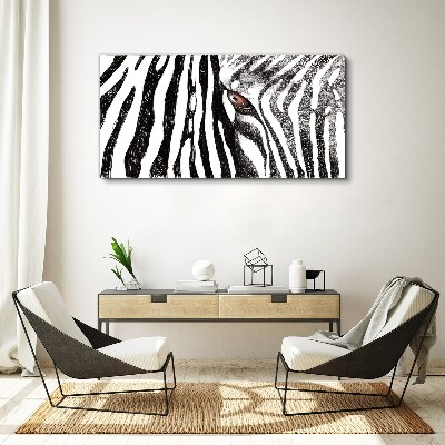 Foto auf leinwand tierische Zebrastreifen