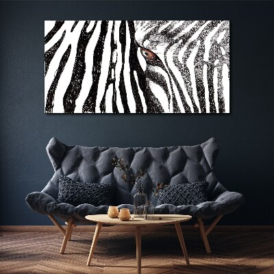 Foto auf leinwand tierische Zebrastreifen