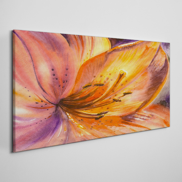 Wandbild Abstrakte Blumen Natur