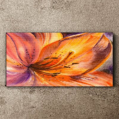 Wandbild Abstrakte Blumen Natur