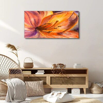 Wandbild Abstrakte Blumen Natur