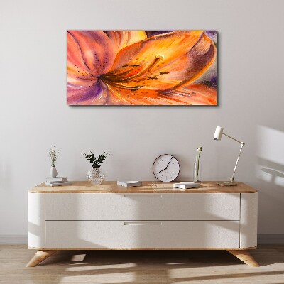 Wandbild Abstrakte Blumen Natur