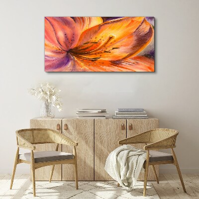 Wandbild Abstrakte Blumen Natur