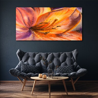 Wandbild Abstrakte Blumen Natur