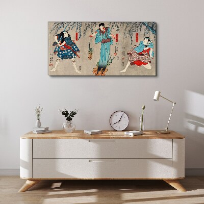 Foto auf leinwand Traditionelle japanische Bühne