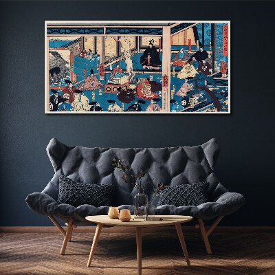 Foto auf leinwand Eine Szene aus dem japanischen Leben
