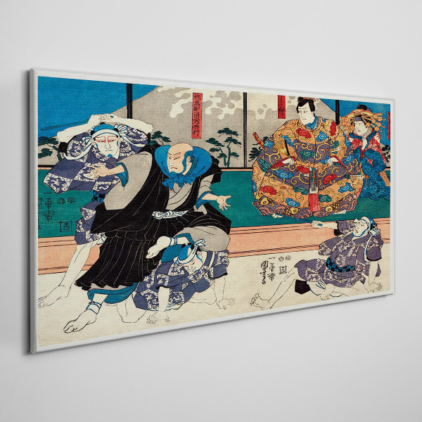 Bild auf leinwand Traditionelle japanische Bühne