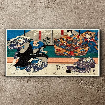 Bild auf leinwand Traditionelle japanische Bühne