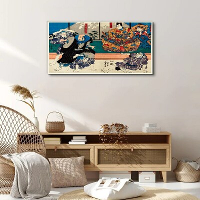 Bild auf leinwand Traditionelle japanische Bühne