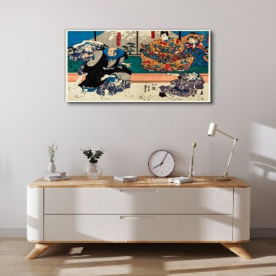 Bild auf leinwand Traditionelle japanische Bühne
