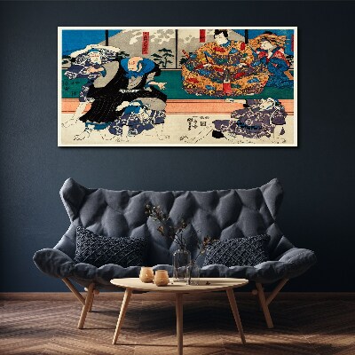 Bild auf leinwand Traditionelle japanische Bühne