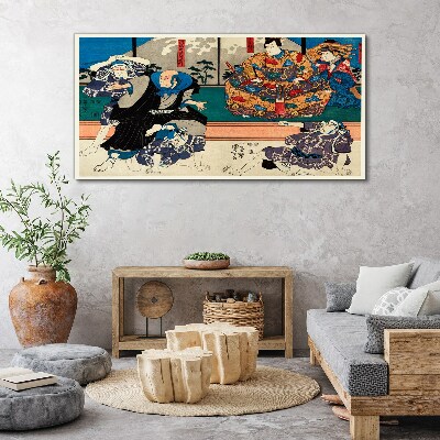 Bild auf leinwand Traditionelle japanische Bühne