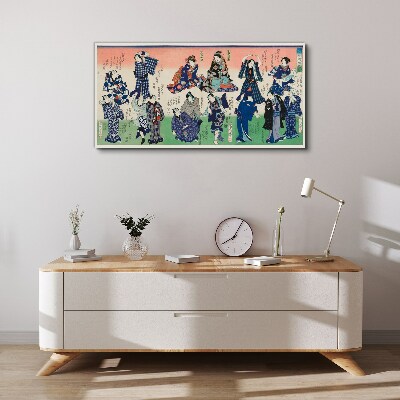 Foto auf leinwand Traditionelle japanische Tänze