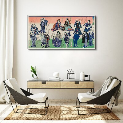 Foto auf leinwand Traditionelle japanische Tänze
