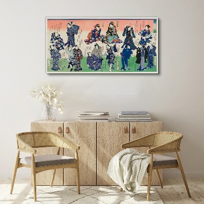 Foto auf leinwand Traditionelle japanische Tänze