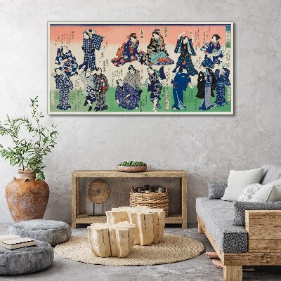Foto auf leinwand Traditionelle japanische Tänze
