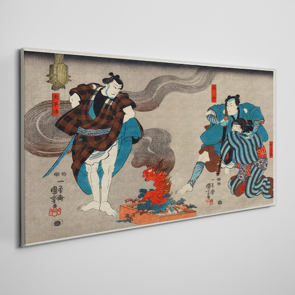 Foto auf leinwand Asiatische traditionelle Samurai