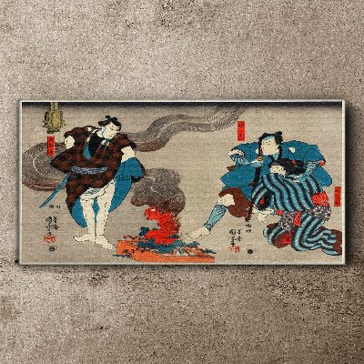 Foto auf leinwand Asiatische traditionelle Samurai