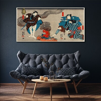 Foto auf leinwand Asiatische traditionelle Samurai