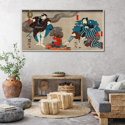 Foto auf leinwand Asiatische traditionelle Samurai