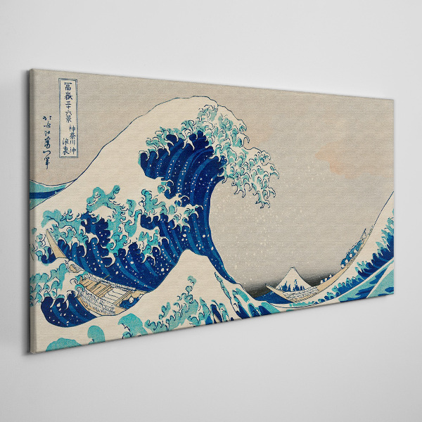 Foto auf leinwand Die große Welle vor Kanagawa
