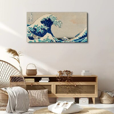 Foto auf leinwand Die große Welle vor Kanagawa