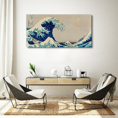 Foto auf leinwand Die große Welle vor Kanagawa