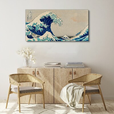 Foto auf leinwand Die große Welle vor Kanagawa