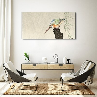 Wandbild Tiere Vögel Eisvogel