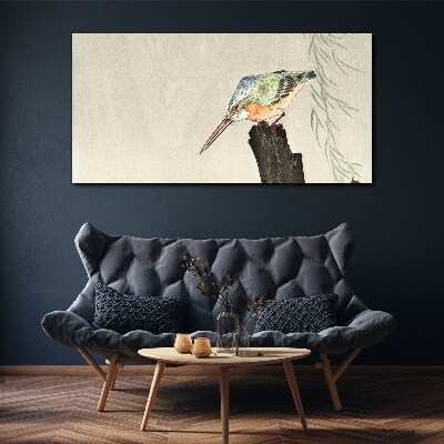 Wandbild Tiere Vögel Eisvogel