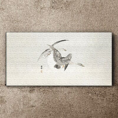 Foto leinwand Flug der Wildgänse
