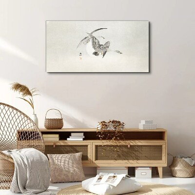 Foto leinwand Flug der Wildgänse