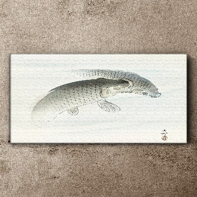 Foto auf leinwand Fische tanzen im ruhigen Wasser
