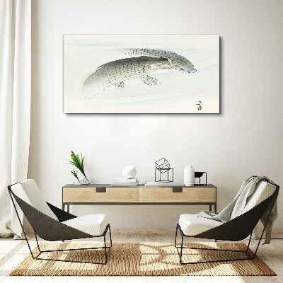 Foto auf leinwand Fische tanzen im ruhigen Wasser