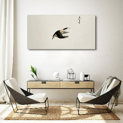 Bild auf leinwand Ein Vogelflug in Stille