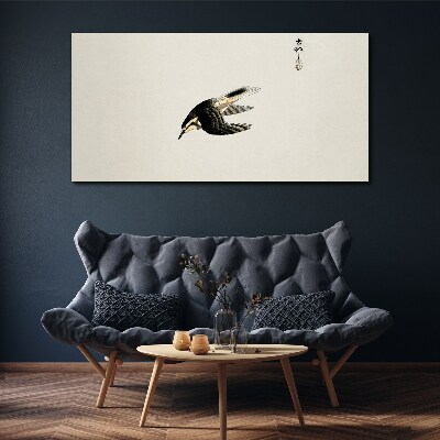 Bild auf leinwand Ein Vogelflug in Stille