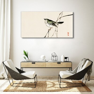 Foto auf leinwand Vogel auf einem Ast