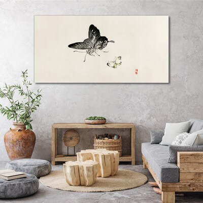 Foto auf leinwand Schmetterlinge in zarter Harmonie
