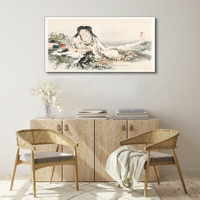 Foto auf leinwand Frieden am Fluss
