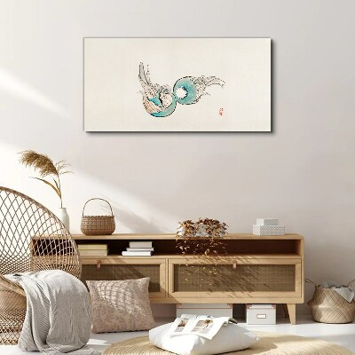 Bild auf leinwand Japanische Fischillustration