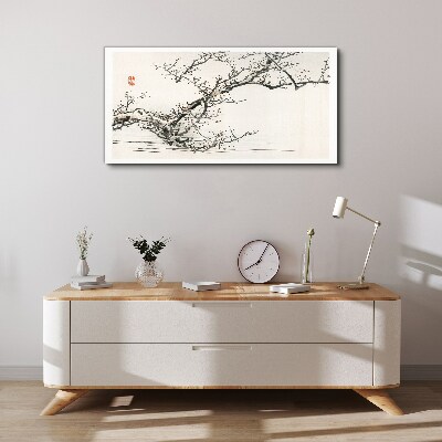 Foto auf leinwand Asiatische Baumzweige