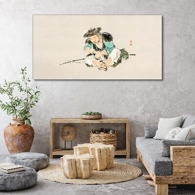 Foto auf leinwand Kindheit mit einer Katze
