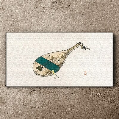 Foto auf leinwand Ein Musikinstrument aus China