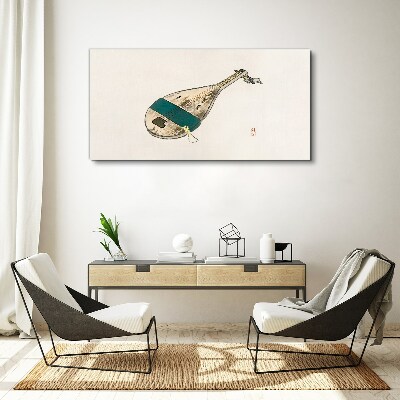 Foto auf leinwand Ein Musikinstrument aus China