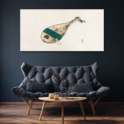 Foto auf leinwand Ein Musikinstrument aus China